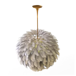 Feather Chandelie Rhino Model and GH Algorithm